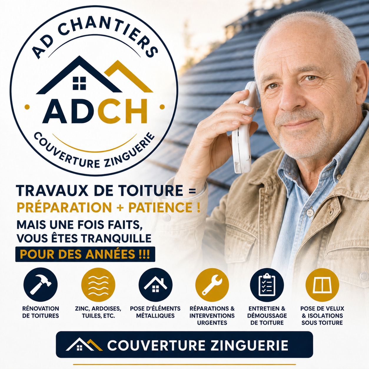 Travaux de toiture en Île-de-France : préparation, patience… et tranquillité pour des années !